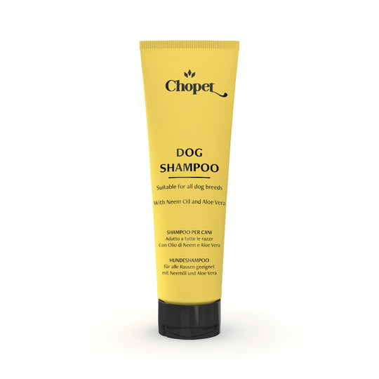 Flacon de shampoing Chogan pour chien 250ml, avec logo de la marque