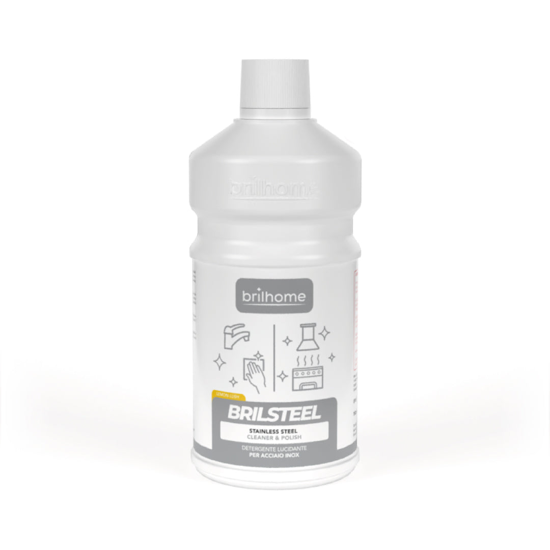 Bouteille de nettoyant polissant Chogan Brilsteel pour acier inoxydable