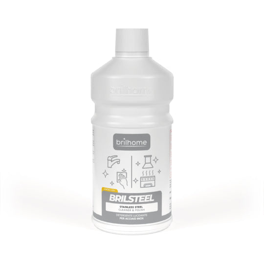Bouteille de nettoyant polissant Chogan Brilsteel pour acier inoxydable