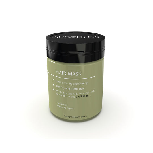 Masque capillaire Chogan à la bave d'escargot, flacon produit