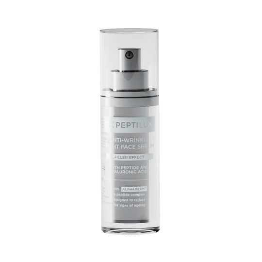 Flacon du Sérum de Nuit Peptilux Chogan Antirides Effet Filler avec ALPHADERM™
