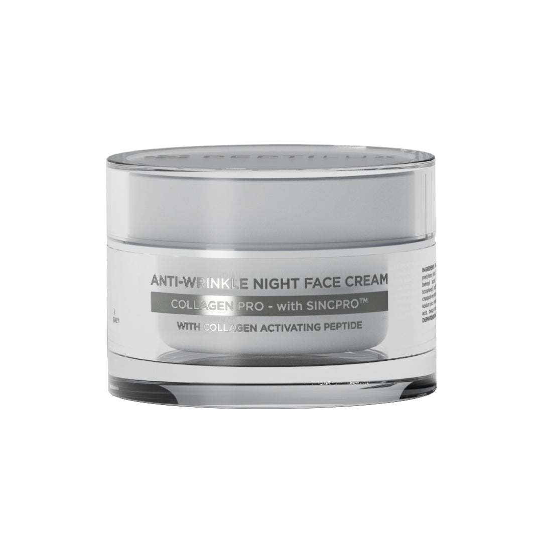 Chogan Peptilux Crème de Nuit Visage Anti-Rides Collagen Pro SINCPRO™ - Pot et emballage