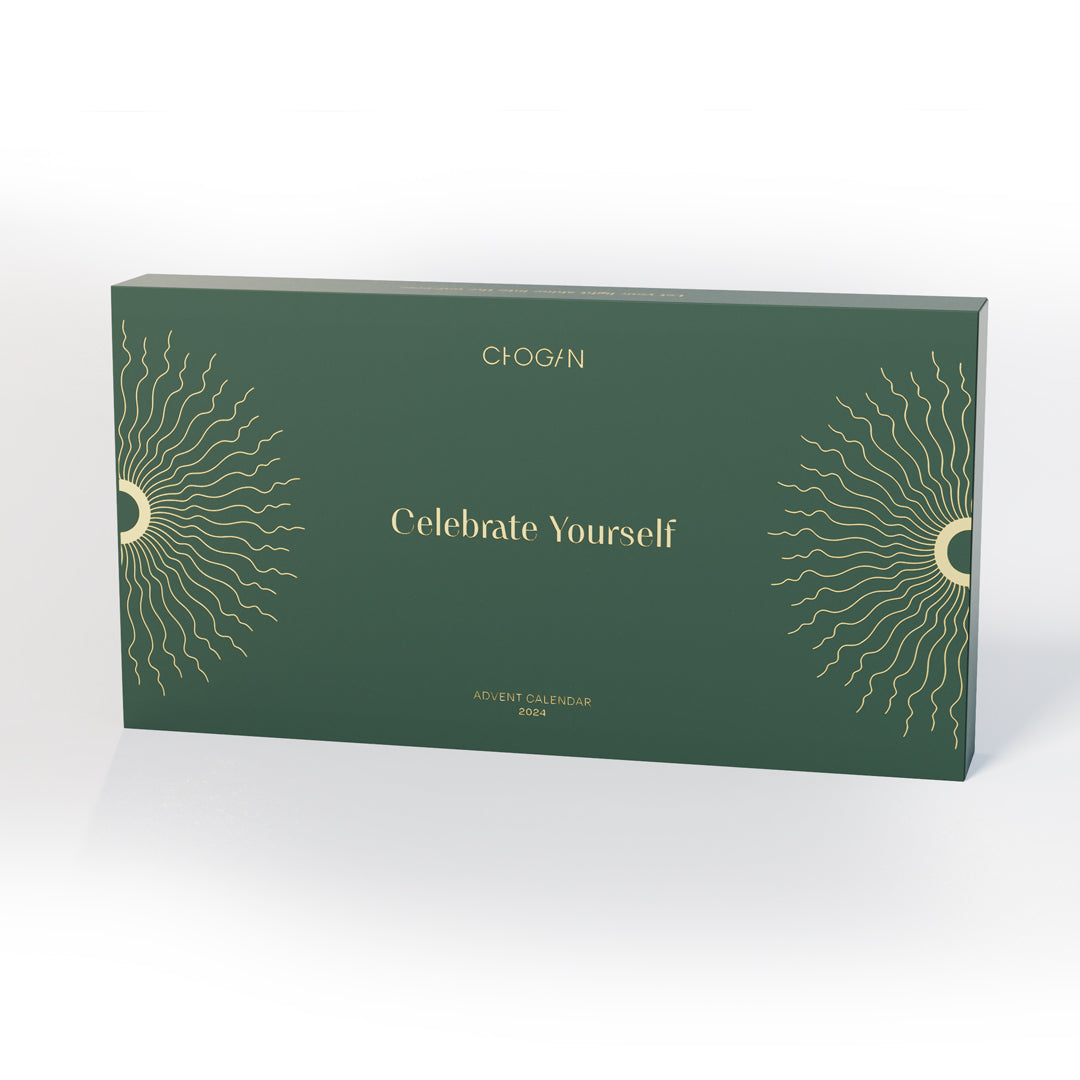 Calendrier de l'Avent Chogan 2024 fermé, design élégant