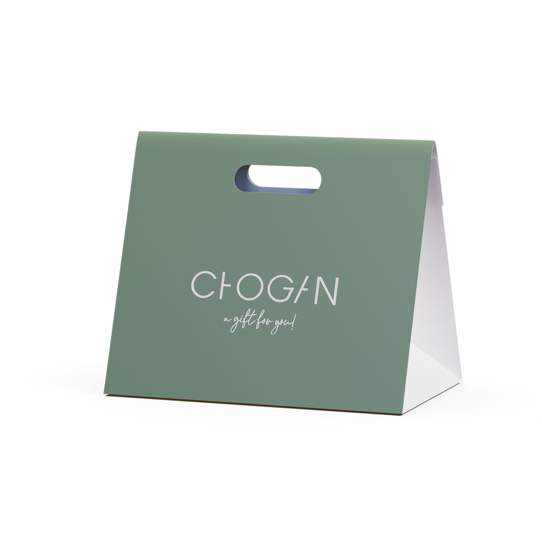 Sac Cadeau Vert Chogan élégant pour un présent