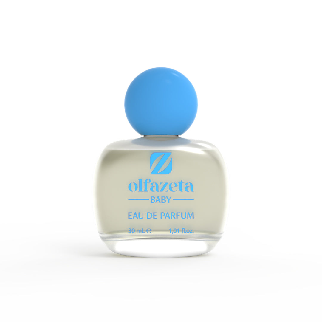 Détail du flacon de parfum enfant Chogan, doux pour la peau