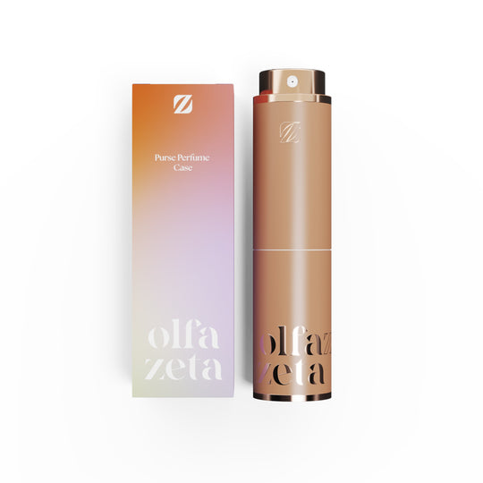 Vaporisateur de voyage Chogan 'Modern' ouvert, montrant le mécanisme de remplissage