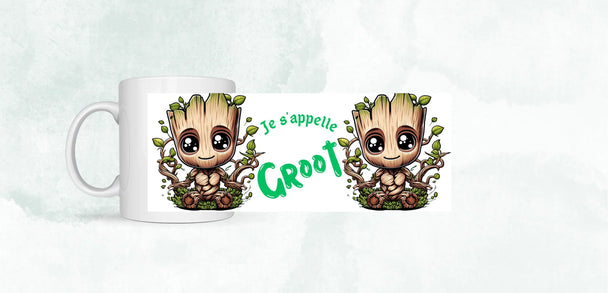 coque mug groot personnalisé - smartphone artistique premium