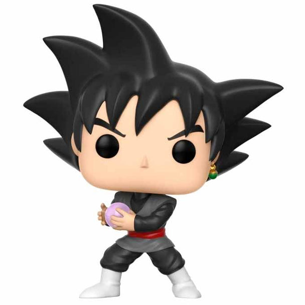 Figurine Funko POP de Goku Black de Dragon Ball Super vue de face avec détails précis et couleurs vives