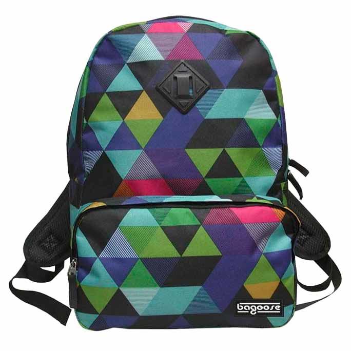 Vue avant du sac à dos Bagoose 45cm de CYP BRANDS avec compartiments visibles et design moderne