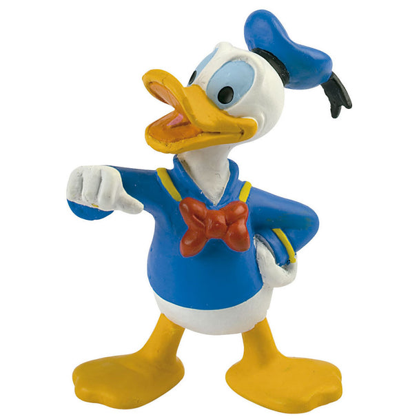 Figurine Disney Donald Duck de 6 cm vue de face avec détails colorés et finition soignée