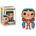 Packaging officiel FUNKO de la figurine POP Franky One Piece, montrant le logo et les illustrations