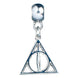 Charm Harry Potter Reliques de la Mort présenté sur un bracelet, montrant son intégration facile et son style unique, un ajout magique à votre collection.
