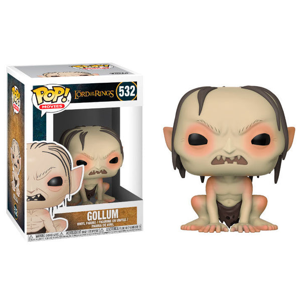 Figurine Funko POP Gollum 9 cm du Seigneur des Anneaux en vinyle dans sa boîte cadeau officielle.