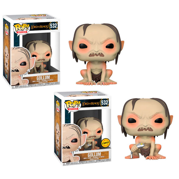 Coffret contenant 5 figurines Gollum classiques en vinyle Funko POP de 9 cm