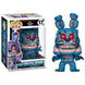 Figurine Funko POP Twisted Bonnie de Five Nights at Freddy's vue de face, en vinyle de 9 cm dans sa boîte cadeau.