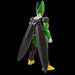 Figurine assemblée de Perfect Cell Dragon Ball Z en pose dynamique sur fond blanc