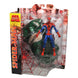 Profil latéral de la figurine Spiderman Diamond Select de 18cm en PVC
