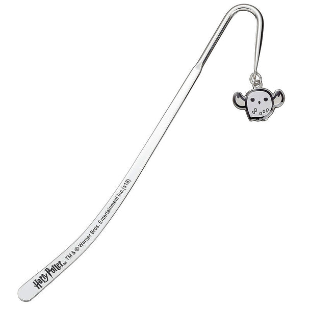 Marque-page Hedwige Harry Potter en métal avec détails soignés, présenté sur fond blanc.