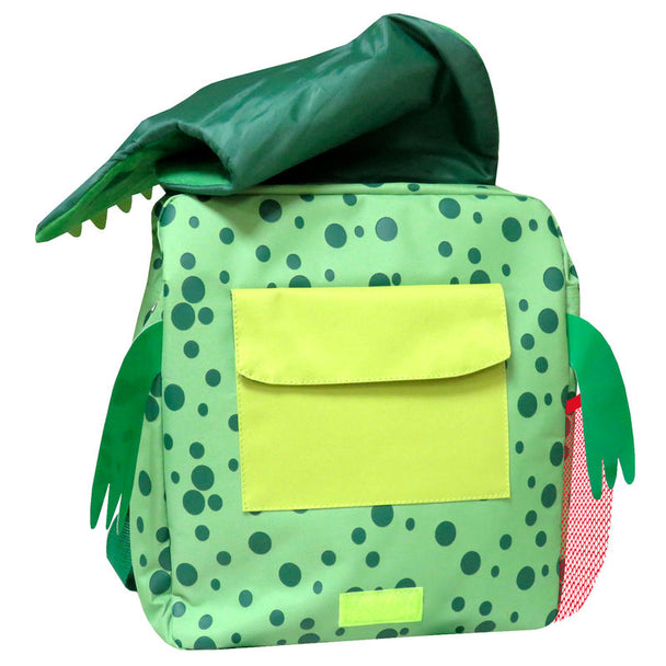 Sac à dos Bagoose Crocodile 26cm CHIMOLA vue de face avec texture crocodile élégante