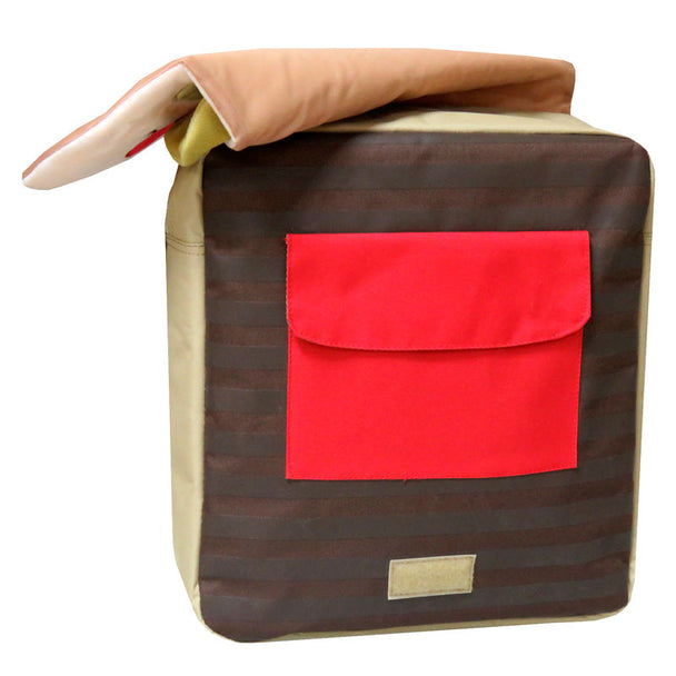 Sac à dos pour chien Bagoose 26cm de marque CHIMOLA, vue de face avec sangles ajustables.