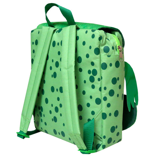 Détail du sac à dos Bagoose montrant la qualité des matériaux et la finition crocodile