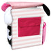 Détail du motif cow sur le sac à dos Bagoose Cow 26cm montrant la qualité des finitions