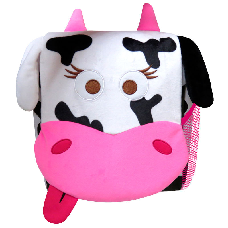 Sac à dos Bagoose Cow 26cm porté en extérieur illustrant son confort et style urbain