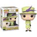 Figurine Funko POP Queen Elizabeth II en tenue royale lors du Royal Wedding, vue de face dans sa boîte cadeau.