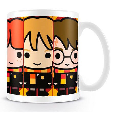 Vue de côté du mug Harry Potter Kawaii montrant le design et la finition de qualité PYRAMID