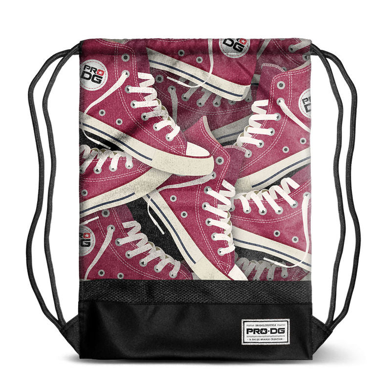 Sac de sport Pro DG Storm Tracks 48cm en vue latérale, affichant son design moderne et ses dimensions compactes.