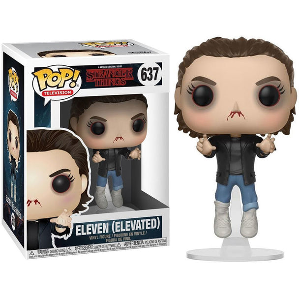 Figurine Funko POP Eleven Elevated de Stranger Things, 9cm, avec boîte cadeau, édition série 2 wave 5.