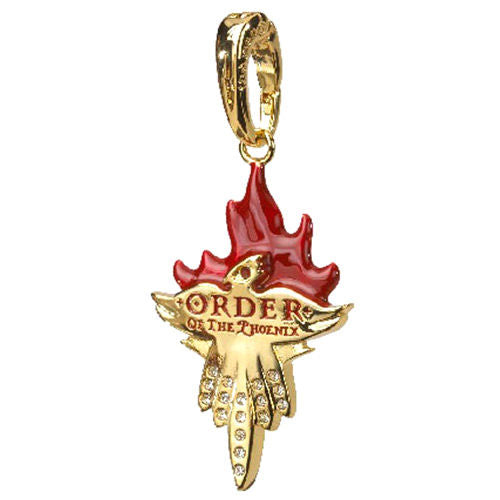 Pendentif Harry Potter Ordre du Phénix en métal, 4 cm, design détaillé par Noble Collection.