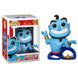 Figurine Funko POP Génie d'Aladdin en vinyle de 9 cm avec lampe magique dans boîte vitrine transparente