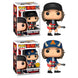 Figurine Funko POP Angus Young d'AC/DC en gros plan avec sa guitare électrique