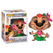 Figurine Funko POP Timon en costume Luau du film Disney Le Roi Lion vue de face dans sa boîte vitrine transparente