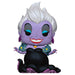 Figurine Funko POP Ursula de La Petite Sirène avec ses anguilles présentée dans sa boîte vitrine transparente de 9 cm.
