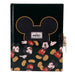 Intérieur du carnet Disney Mickey montrant les pages blanches prêtes à être remplies
