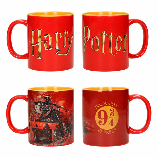 Set de mugs Harry Potter avec logos des maisons de Poudlard, design SD TOYS