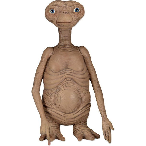 Figurine E.T. The Extraterrestrial NECA 30cm vue de face avec détails peints à la main