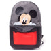 Sac à dos Disney Mickey 35 cm porté par un enfant lors d'une sortie scolaire