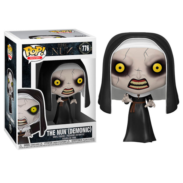 Figurine Funko POP The Nun en vinyl de 9 cm dans sa boîte vitrine avec fenêtre transparente