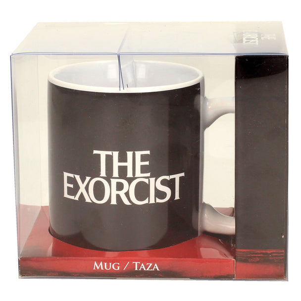 Mug céramique The Exorcist Poster avec illustration emblématique du film d'horreur