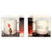 Mug IT SD TOYS posé sur une table, affichant clairement le slogan 'You Will Float Too' en rouge