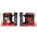 Pack de trois images du mug Friday the 13th mettant en avant le design et la qualité du produit
