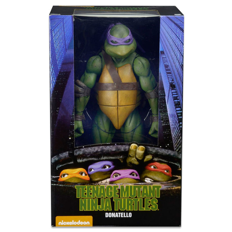 Détail des 30 points d'articulation de la figurine Donatello NECA