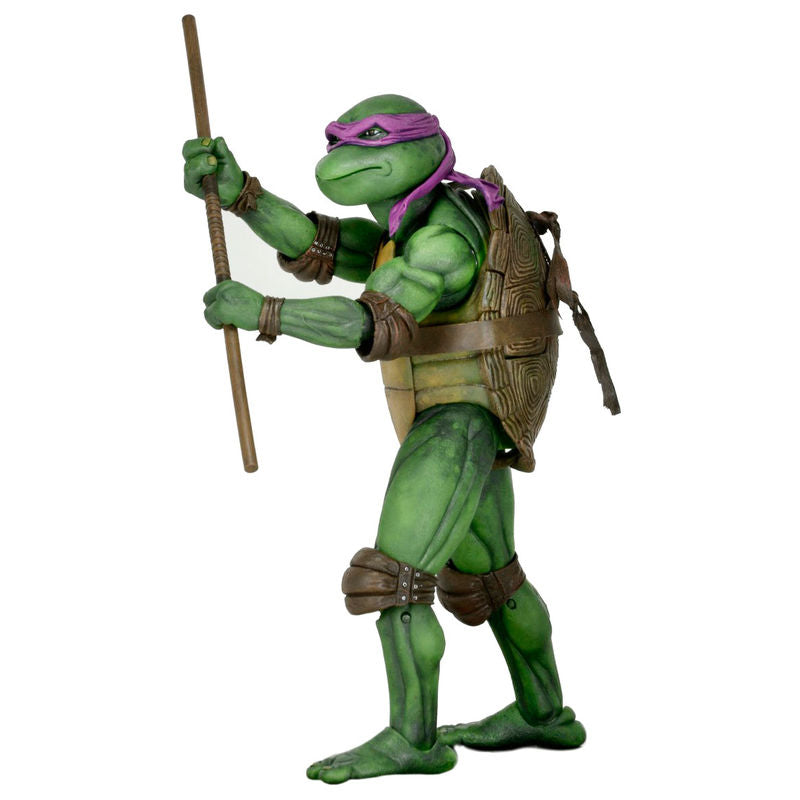 Emballage d'origine avec fenêtre transparente pour la figurine Donatello NECA
