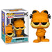 Figurine Funko POP Garfield en vinyl de 9 cm dans sa boîte cadeau vitrée, vue de face