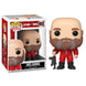 Figurine Funko POP Helsinki de Money Heist en vinyle, vue de face dans sa boîte vitrine de 9 cm