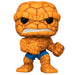 Vue rapprochée de la figurine Funko POP The Thing avec détails texturés et couleurs vives