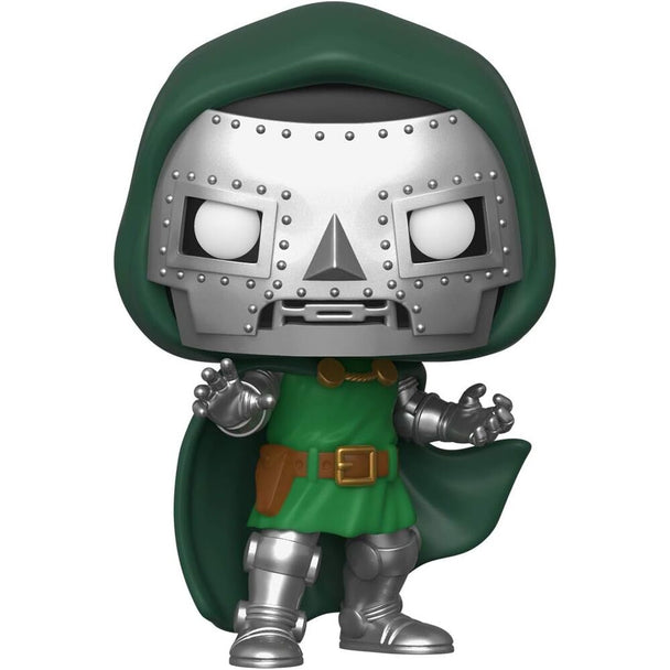 Boîte cadeau originale de la figurine Funko POP Doctor Doom Marvel Fantastic 4, présentation collector